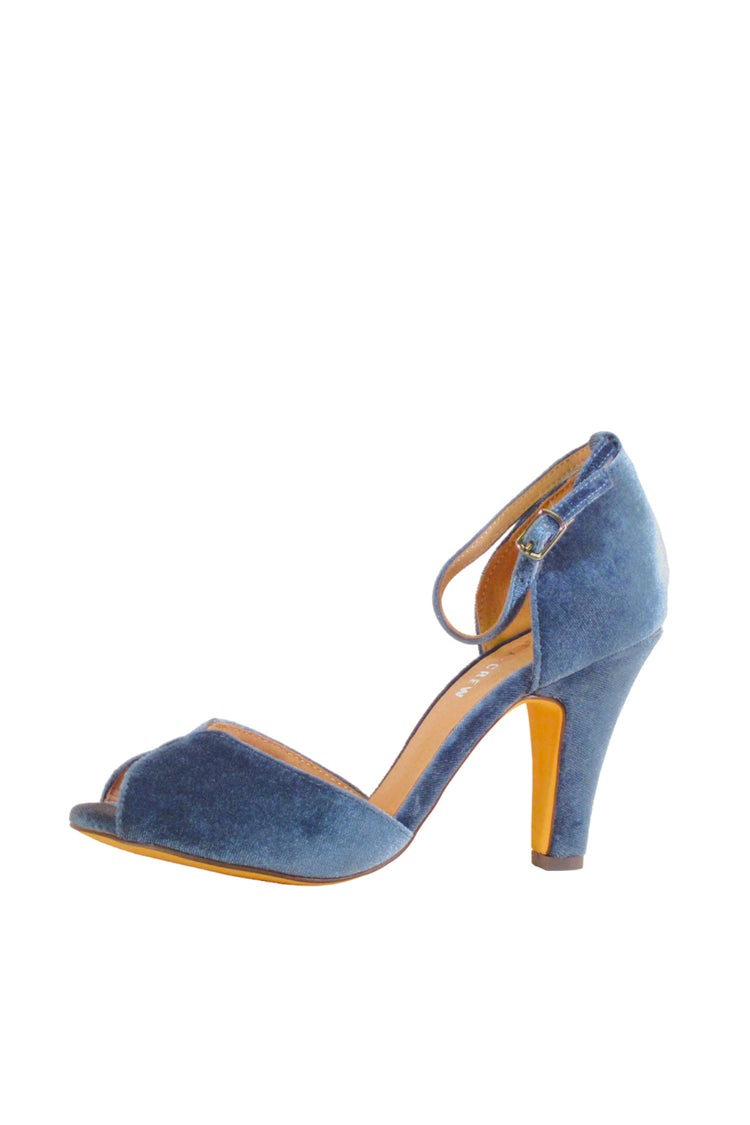 Lola Velvet Heels