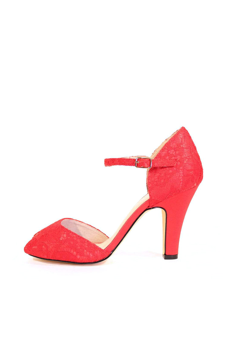 Lulu Lace Heels