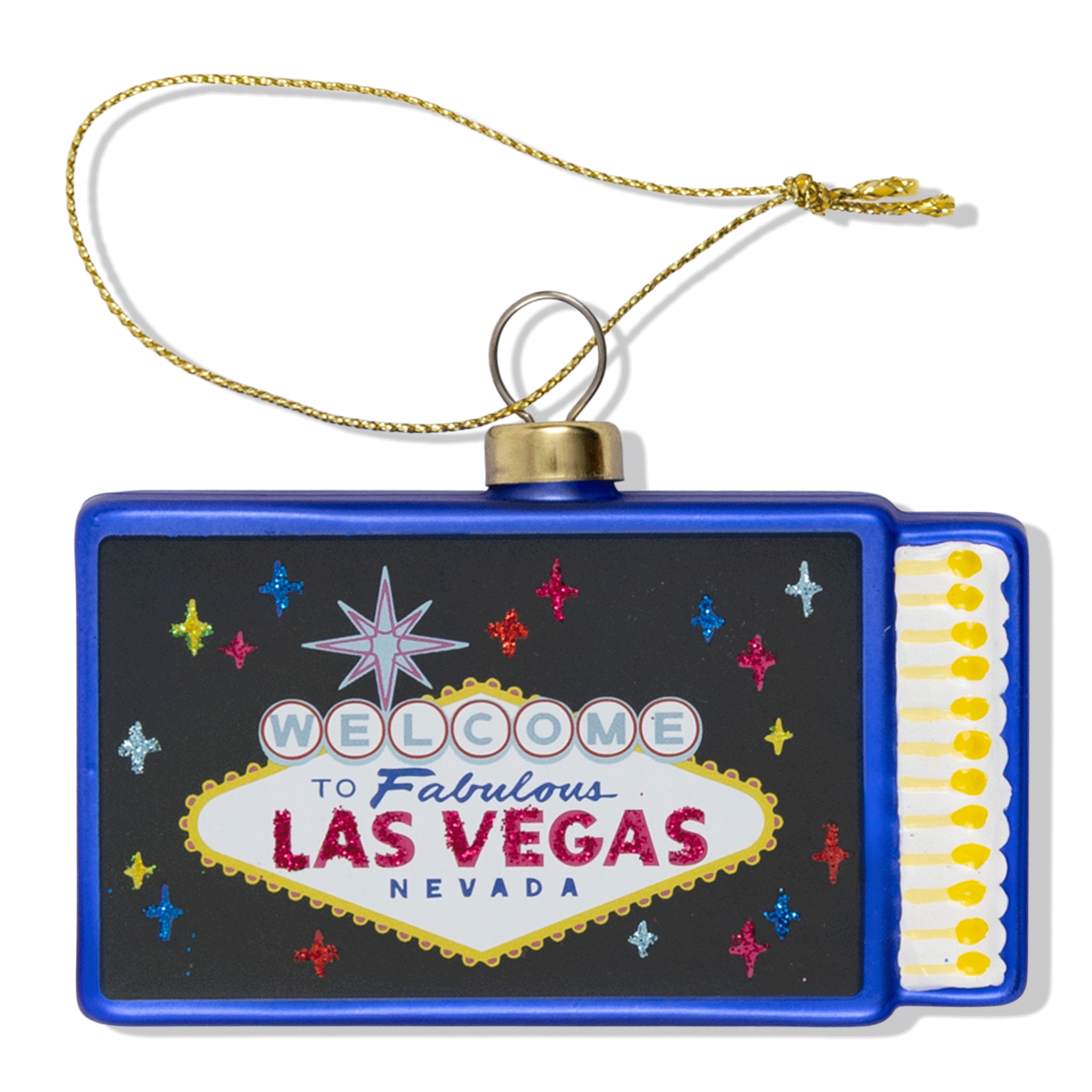 Matchbook Ornament - Las Vegas