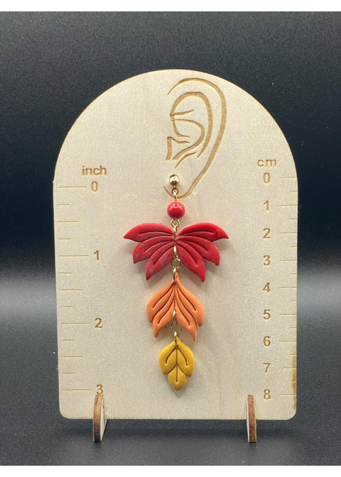 Salem Autumn Leaves Dangle Earrings