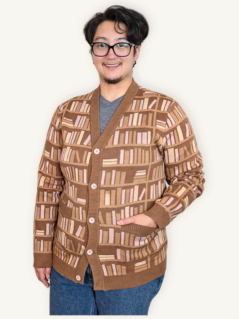 Unisex Librarian Cardigan