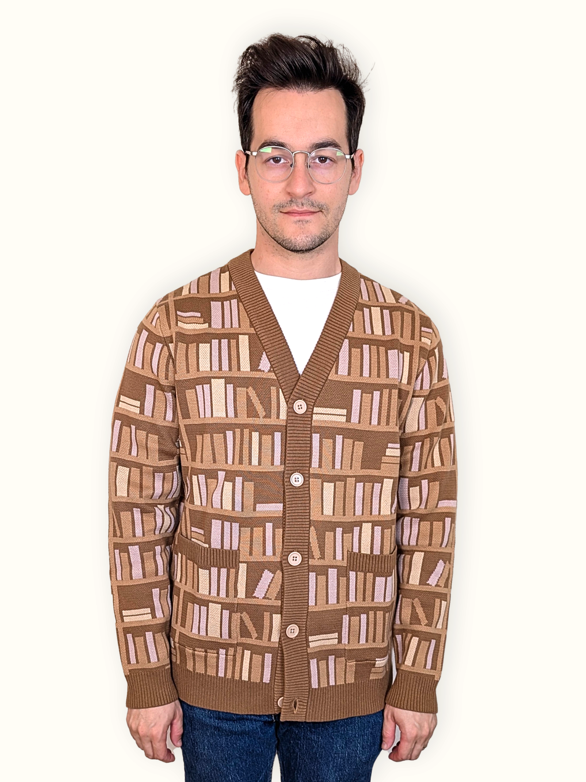 Unisex Librarian Cardigan 100% Cotton – ModCloth