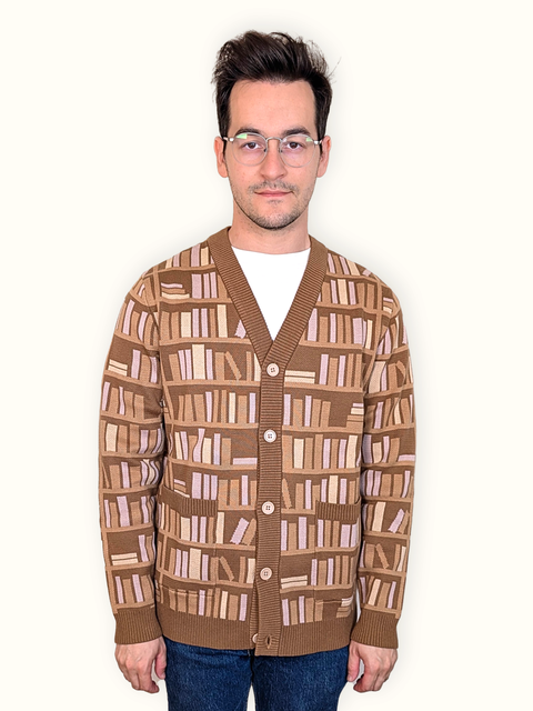 Unisex Librarian Cardigan