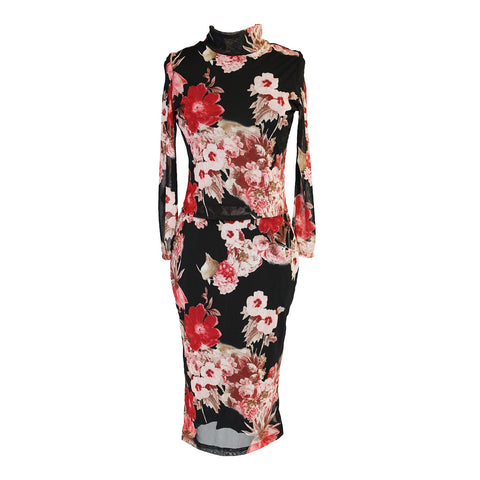 Lucy Pencil Skirt in Sunset Blvd