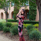 Lucy Pencil Skirt in Sunset Blvd