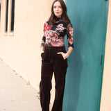 Lucy Long Sleeve Top in Sunset Blvd
