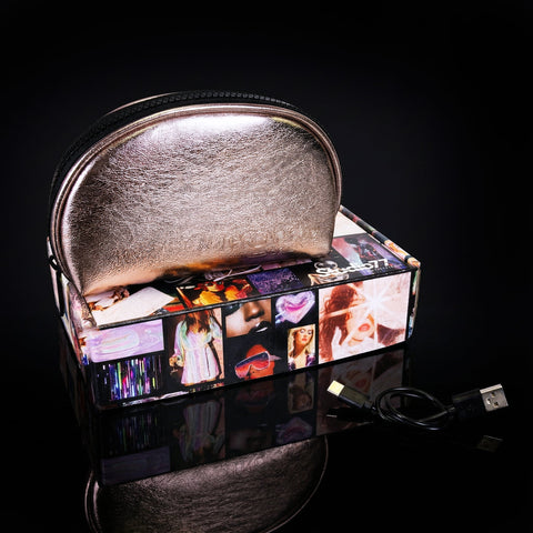 Luna Get Lit Light Up Makeup Bag - Fizz