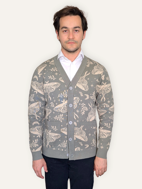 Luna Moth Cardigan