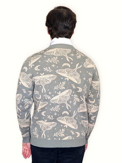 Luna Moth Cardigan