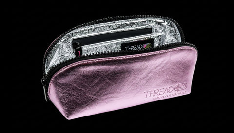 Lyra Insulated Makeup Bag - Pink