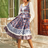 GUNNE SAX for ModCloth Camille Corset Midi Dress