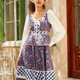 GUNNE SAX for ModCloth Camille Corset Midi Dress