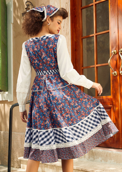 GUNNE SAX for ModCloth Camille Corset Midi Dress