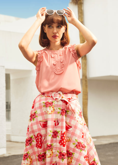 Something Sweet Ruffle Top