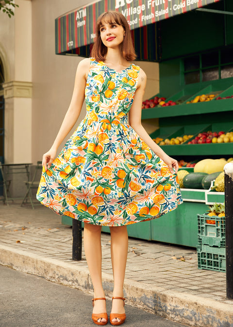 Market Day Fit & Flare Dress ModCloth Market Day Fit & Flare Dress ModCloth