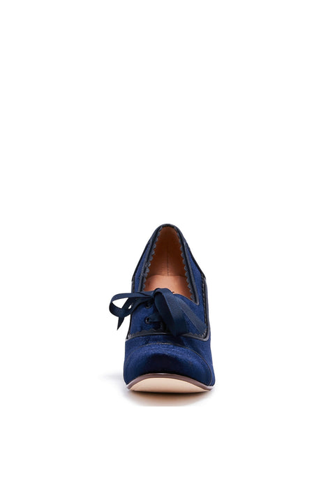 Madison Velvet Retro Heels