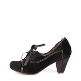 Madison Velvet Retro Heels