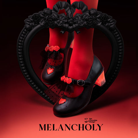 Chocolaticas® Mid Heels Melancholy Women's Mary Jane Pump