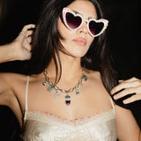 ROSE Heart Sunglasses