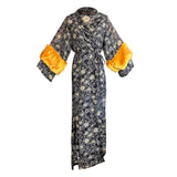 Marlene Wrap Dress in Golden Dandelion