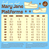 Chocolaticas® Horror Film  Women's Mary Jane Flat