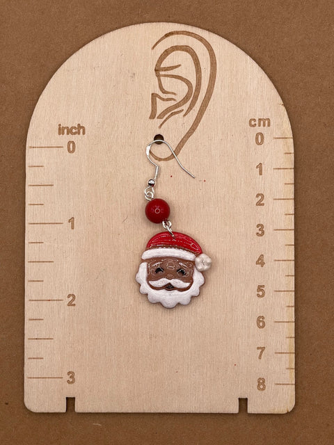 Mr & Mrs Santa Claus Earrings