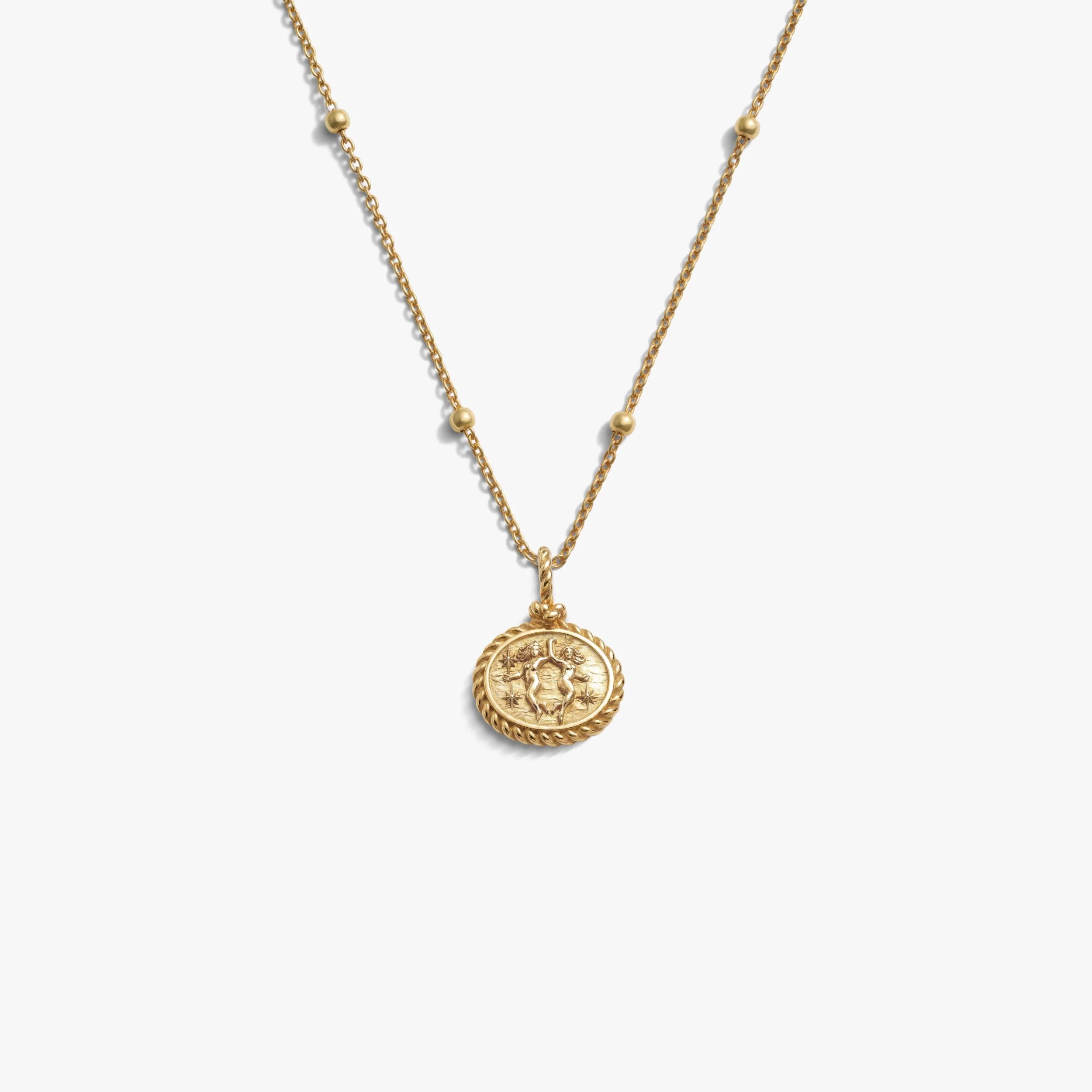 Gemini Mini Gemstone Necklace