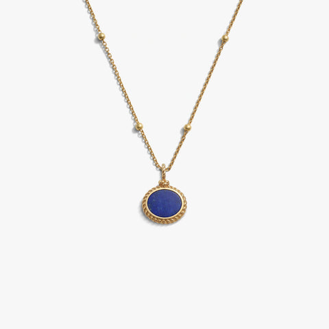 Cancer Mini Gemstone Necklace