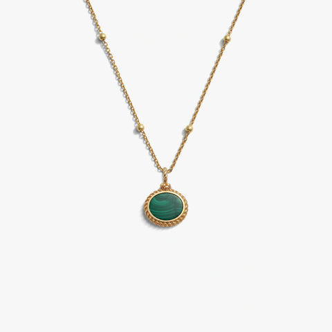 Capricorn Mini Gemstone Necklace