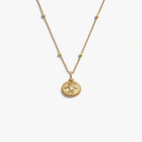 Capricorn Mini Gemstone Necklace