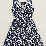 Flying Ghosts Shorter Length Fit & Flare Dress