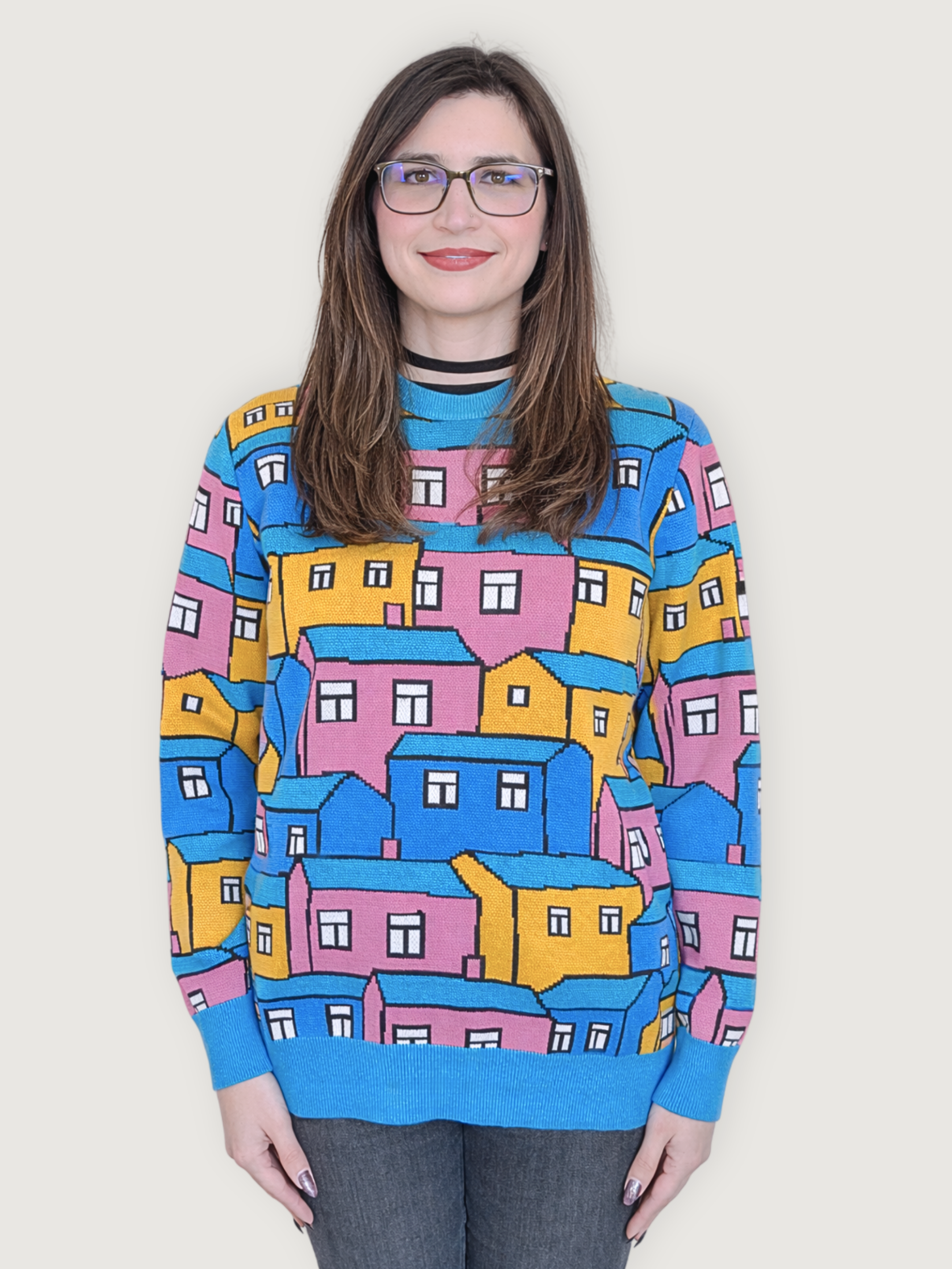 Unisex 100% Cotton Knit Sweater - Neighborhood