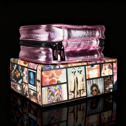 Nova Insulated Makeup Bag - Pink