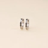 Southwest Huggie Hoop Earrings