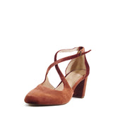 Oren Velvet Mary Jane Heels
