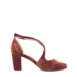 Oren Velvet Mary Jane Heels
