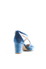 Oren Velvet Mary Jane Heels
