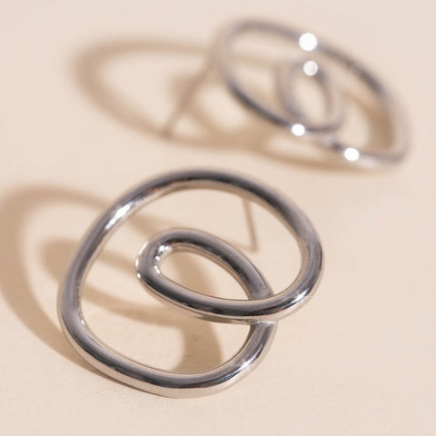 Rip Tide Stud Earrings