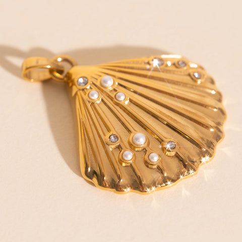Sandbar Shell Necklace Charm