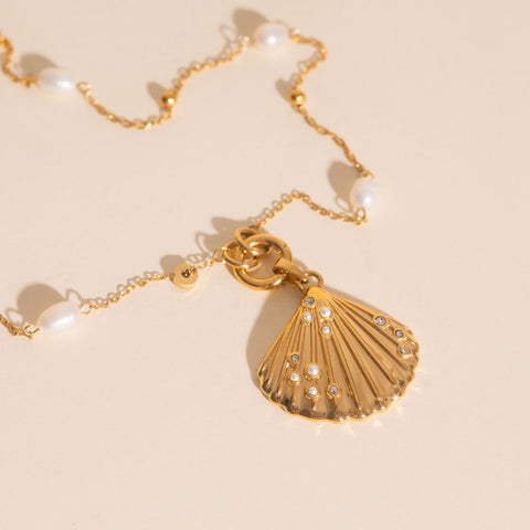 Sandbar Shell Necklace Charm