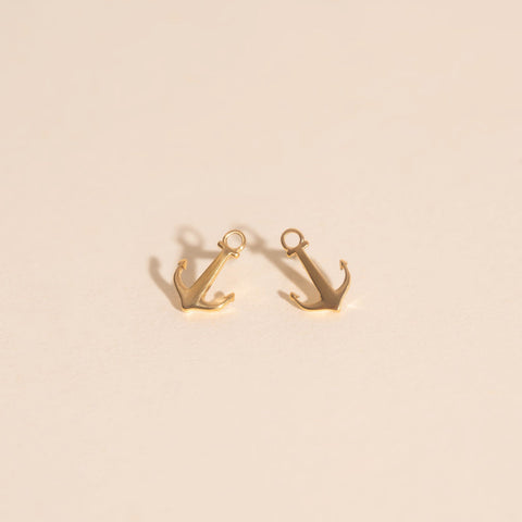 Anchor Stud Earrings