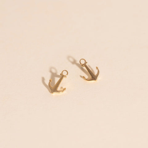Anchor Stud Earrings