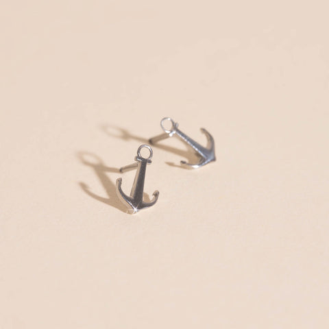 Anchor Stud Earrings