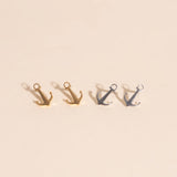 Anchor Stud Earrings