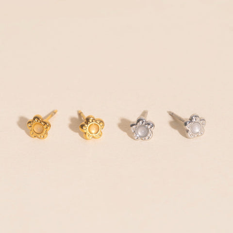 Autumn Bloom Mini Stud Earrings