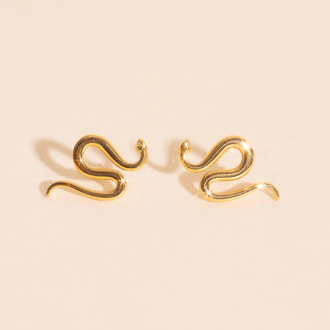Snake Stud Earrings