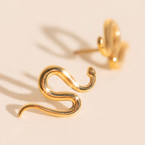 Snake Stud Earrings