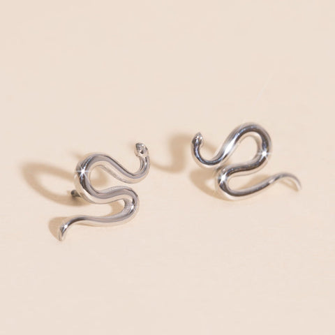 Snake Stud Earrings