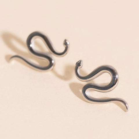 Snake Stud Earrings
