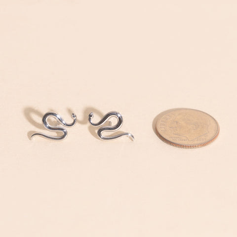 Snake Stud Earrings